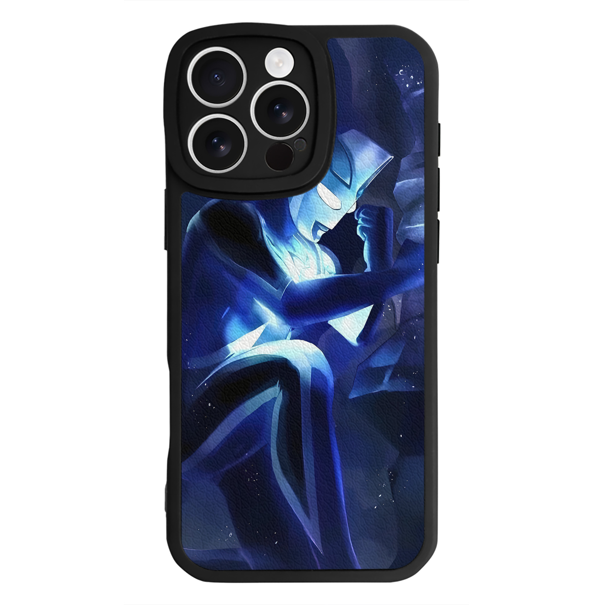 （画像用） ウルトラマン Ultraman 【iPhone 16シリーズ対応】シリコンスマホケース（レザー調） 材質：シリコン